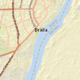 Brăila Street Map