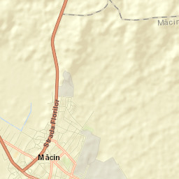 Oraş Mãcin Street Map