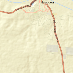 Isaccea Street Map