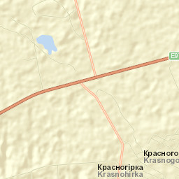 Krasnogorka Street Map