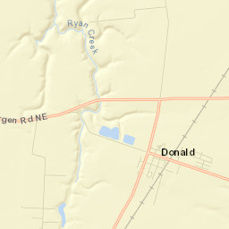 Donald Street Map