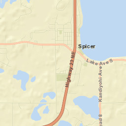 Spicer Street Map