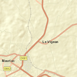 Mauriac Street Map