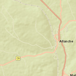 Allanche Street Map