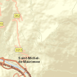 Saint-Michel-de-Maurienne Street Map