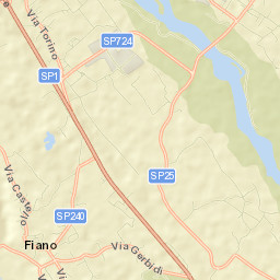Fiano Street Map
