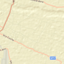 San Francesco al Campo Street Map