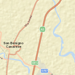 San Benigno Canavese Street Map
