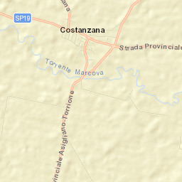 Costanzana Street Map