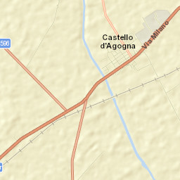 Castello d'Agogna Street Map