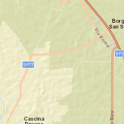 Borgo San Siro Street Map