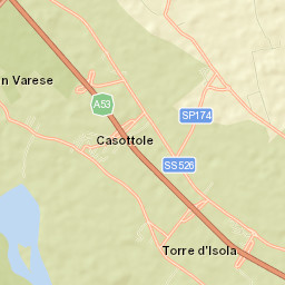 Torre d'Isola Street Map