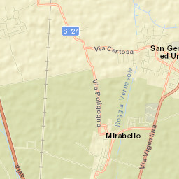 San Genesio ed Uniti Street Map