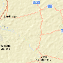 Lardirago Street Map