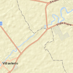 Villanterio Street Map