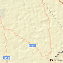 Ossago Lodigiano Street Map