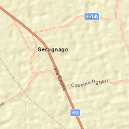 Secugnago Street Map