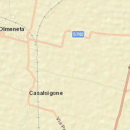 Olmeneta Street Map