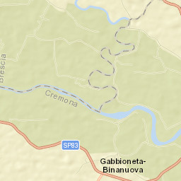 Gabbioneta Street Map