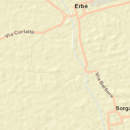 Erbè Street Map