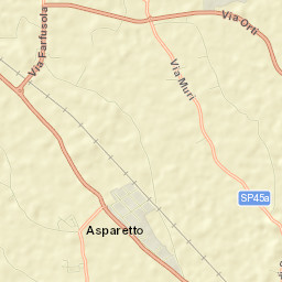 Asparetto Street Map
