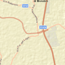 San Pietro di Morubio Street Map