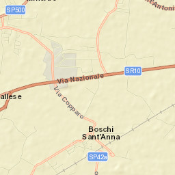 Boschi Sant'Anna Street Map