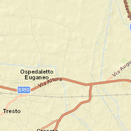 Ospedaletto Euganeo Street Map