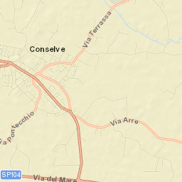 Conselve Street Map