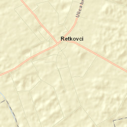 Retkovci Street Map