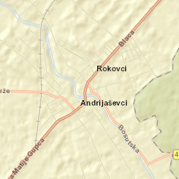 Andrijaševci Street Map