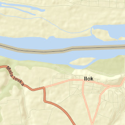 Ilok Street Map
