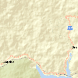 Comuna Brebu Nou Street Map