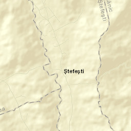 Ştefeşti Street Map