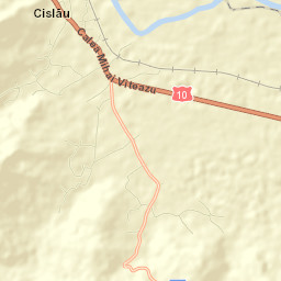 Comuna Cislău Street Map