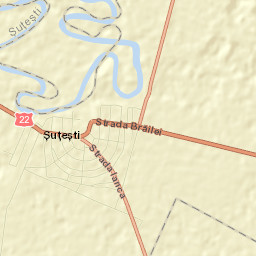Şuţeşti Street Map