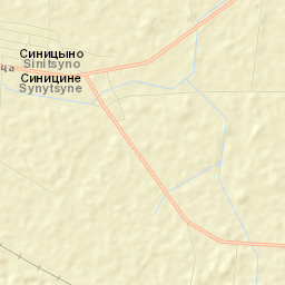 Sinitsyno Street Map