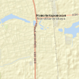 Novotitarovskaya Street Map