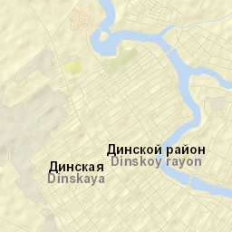 Dinskaya Street Map