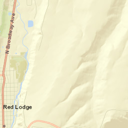 Red Lodge Street Map