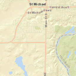 Saint Michael Street Map