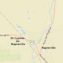Napierville Street Map