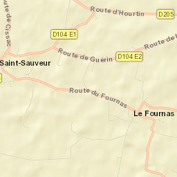 Saint-Sauveur Street Map