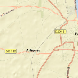 Pauillac Street Map