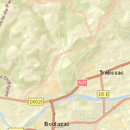Trélissac Street Map