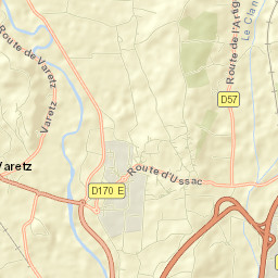 Varetz Street Map