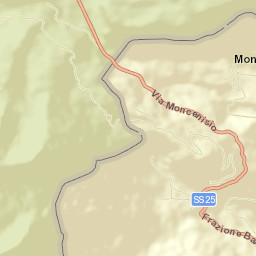 Moncenisio Street Map