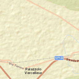 Palazzolo Vercellese Street Map