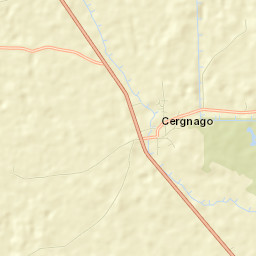 Cergnago Street Map