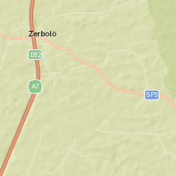 Zerbolò Street Map